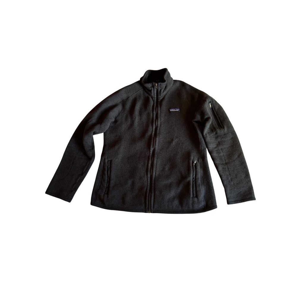 Patagonia Better Sweater Full Zip Fleece Jacket Black Women's Medium